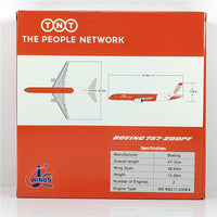 Thumbnail for TNT Express Airlines B737-800(SF) JC Wings XX20129 Airplane Model (1/400 Scale)