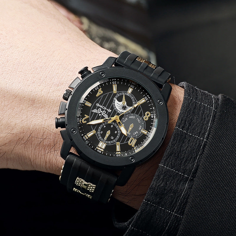 Fashion Men Quartz Watch Band Outdoor Sport Men's Wristwatch