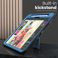 Thumbnail for PC Shoulder Strap Shockproof Stand Tablet Cover (Silicon) for iPad Air