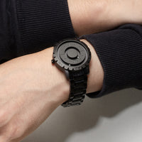 Thumbnail for Magnetic Roller Creative Trendy Black Technology Concept Borderless Design Watch