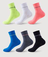 Thumbnail for Electrocardiogram Professional sports mid-tube socks for running sweat absorbing