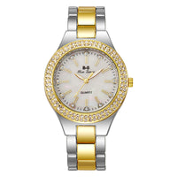 Thumbnail for Alloy Steel Band Diamond Casual Fashion Women's Quartz Couple Watch