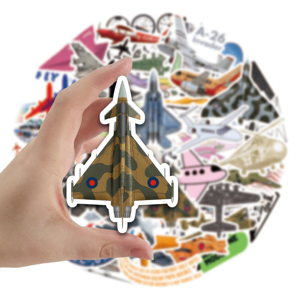 50 Pieces Air Force Stickers (Mixed)