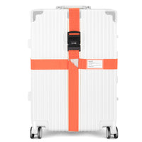 Thumbnail for Nylon 3 Digits Password Lock Luggage Strap Cross Belt