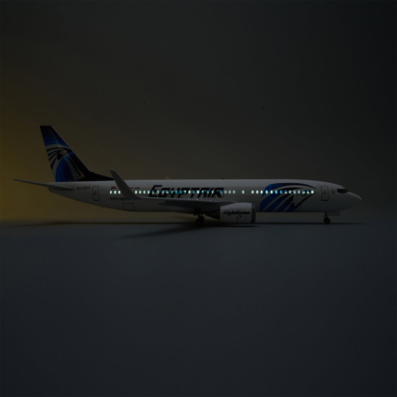 Egypt Air Boeing B737-800  Airplane Model (1/85 Scale - 47CM)