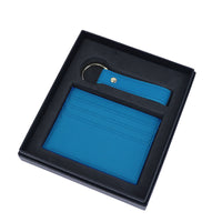 Thumbnail for Genuine Leather Cardholder Key Ring Gift Box Set