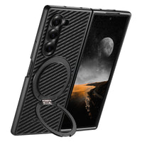 Thumbnail for Carbon Fiber Magnetic Ring Bracket Case for Samsung Galaxy Z Fold 7/6/5
