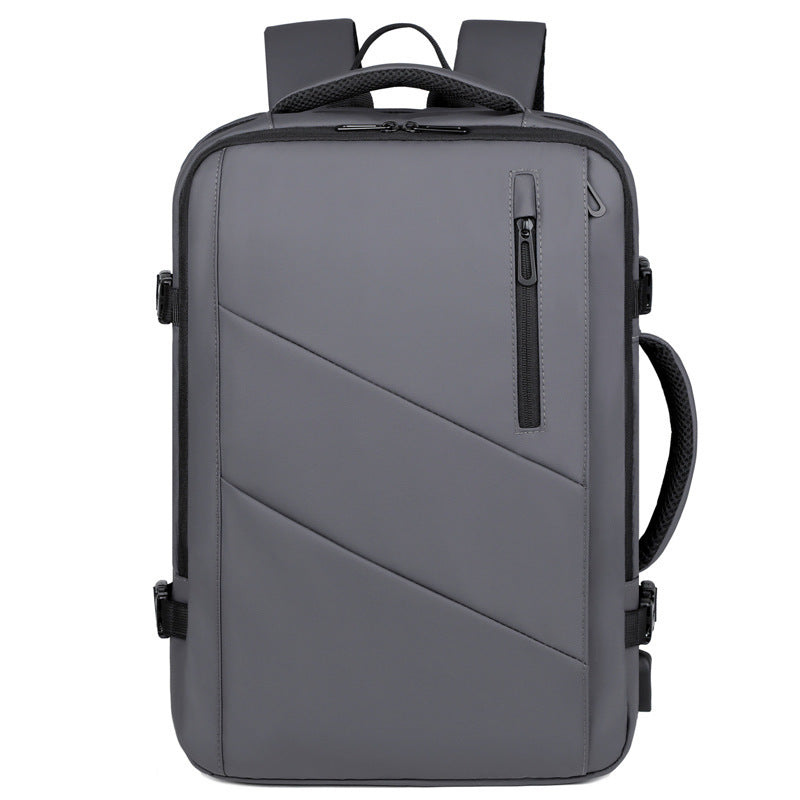 17 Inch Multi Pocket Expandable Laptop Backpack