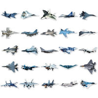 Thumbnail for 50 Pieces Air Force Planes Stickers (Mixed)