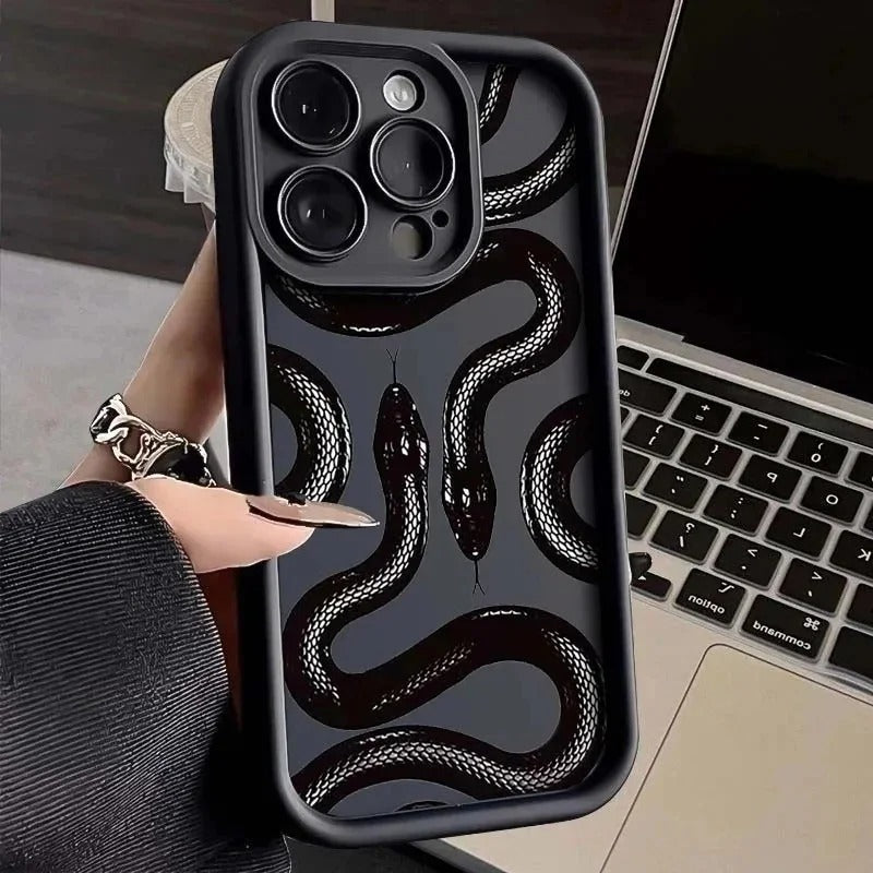 Funny Snake Protective iPhone Case