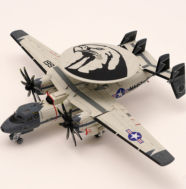 S14 E-2C E2 Hawkeye Early Warning VAW-120 Plane Aircraft  Airplane Model (1/144 Scale)
