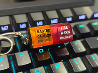 Thumbnail for Boeing 737NG 737-800 737MAX Master Warning Light Key Chain