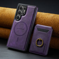 Thumbnail for 2 in 1 Detachable Magnetic Leather Case for Samsung S25Ultra with Card Holder