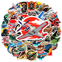 Thumbnail for 50 Pieces Fighter Military Suit B Stickers (Mixed)
