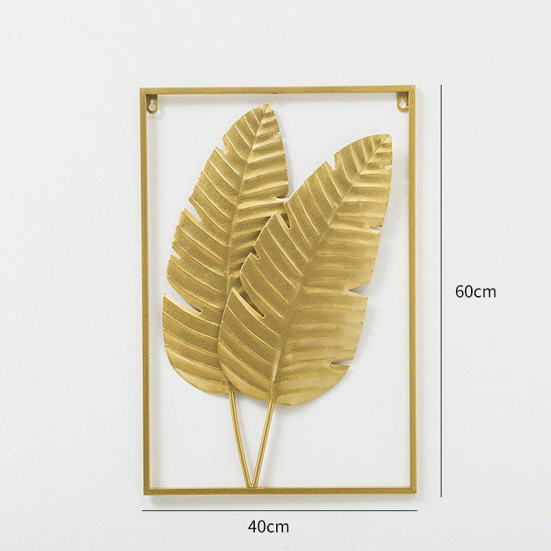 Two-leaf Wall Decoration/Hanging: For Living Room