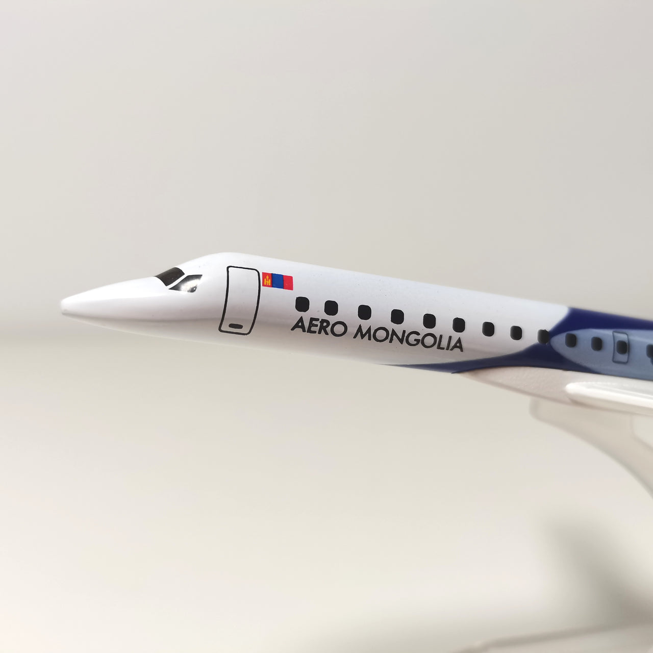 Mongolian Airlines E145 Airplane Model