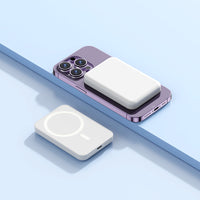 Thumbnail for 5000mAh 15W Magnetic Wireless Power Bank for Magsafe
