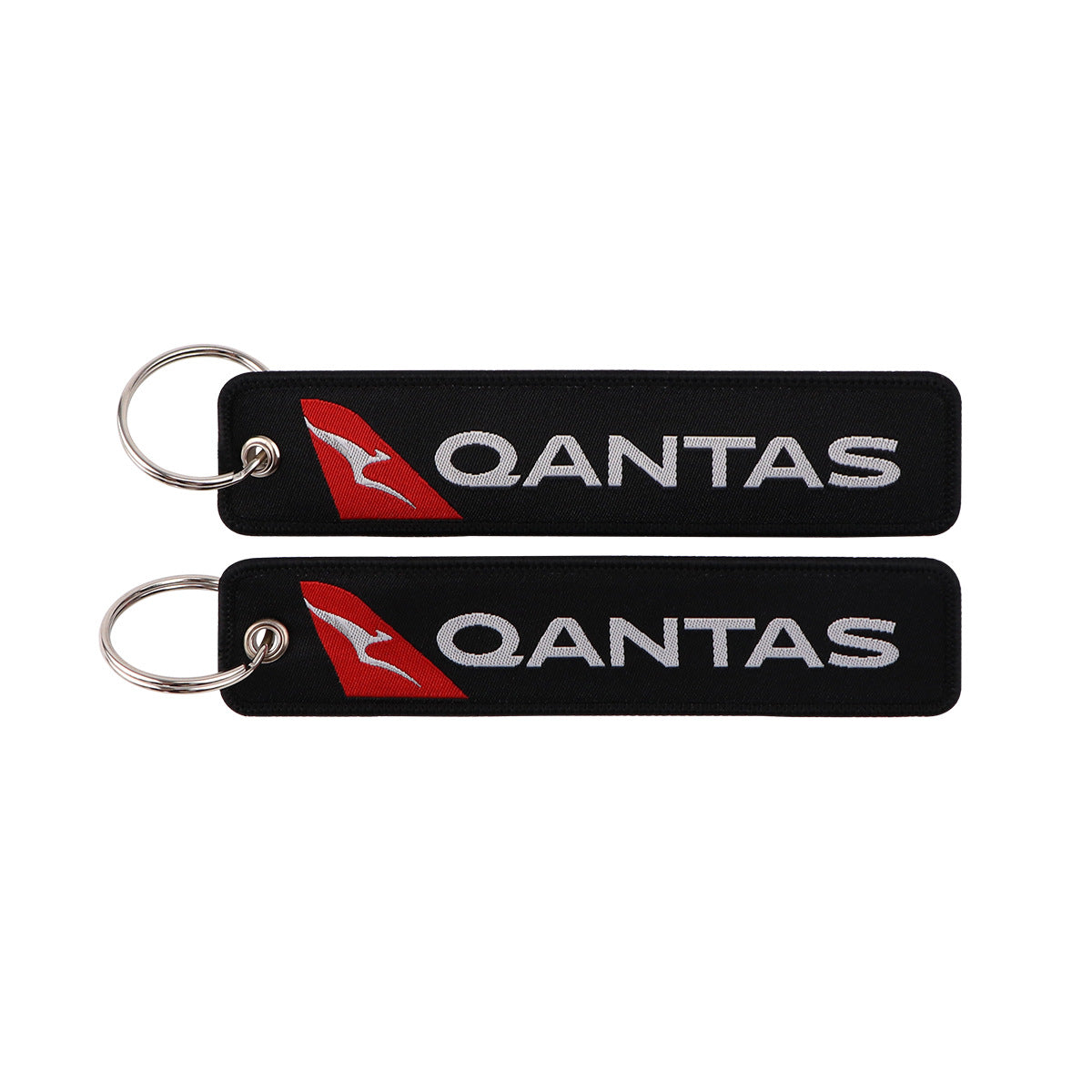 Qantas (Black) Designed Key Chains