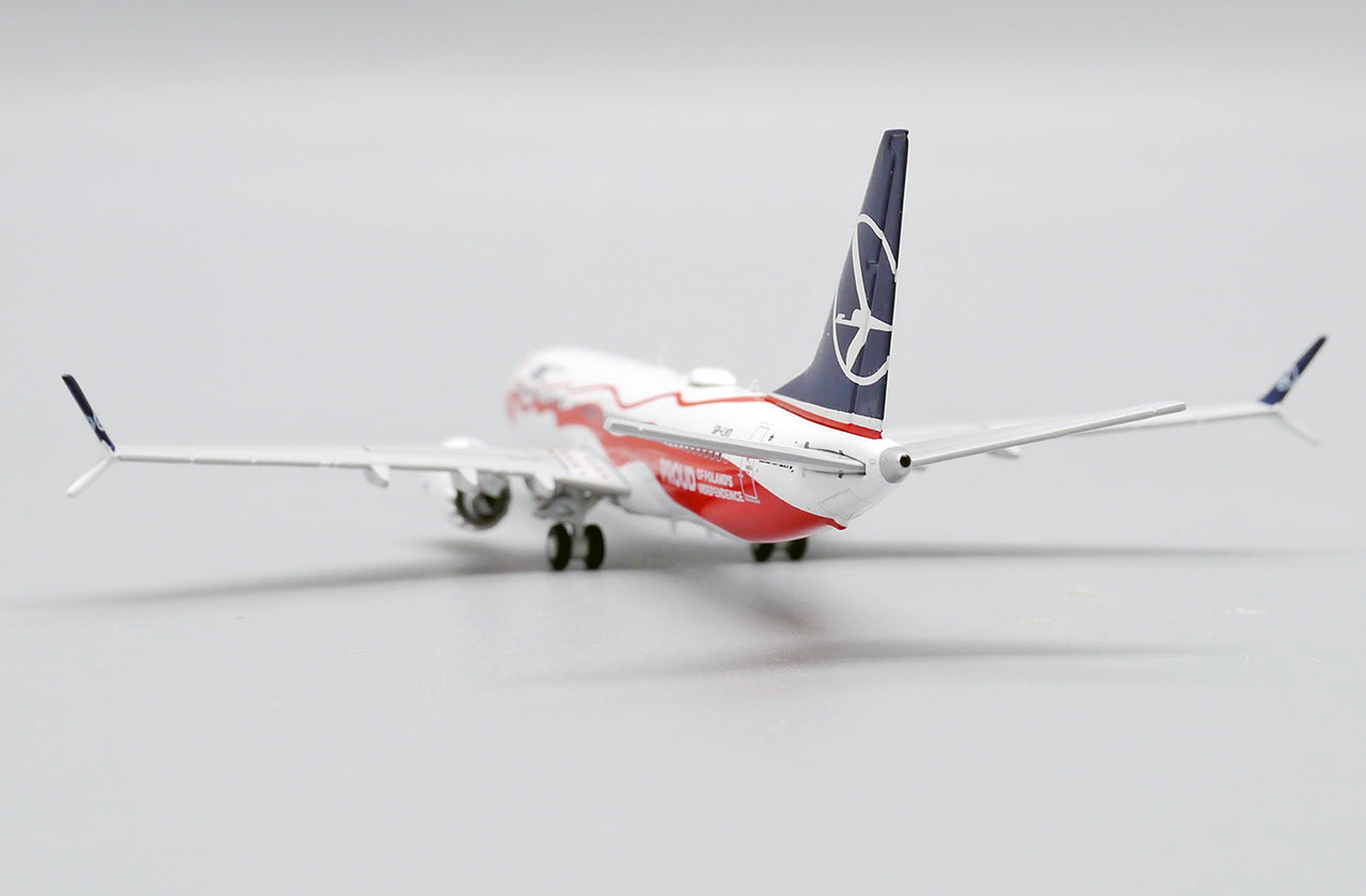 LOT Airlines "StarAlliance" Boeing 737 B737-8MAX LH4200 Airplane Model (1/400 Scale)