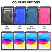 Thumbnail for PC Shoulder Strap Shockproof Stand Tablet Cover (Silicon) for iPad Air