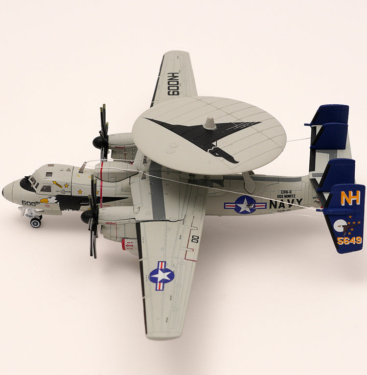 S14 E-2C E2 Hawkeye Early Warning VAW-117 Plane Aircraft  Airplane Model (1/144 Scale)