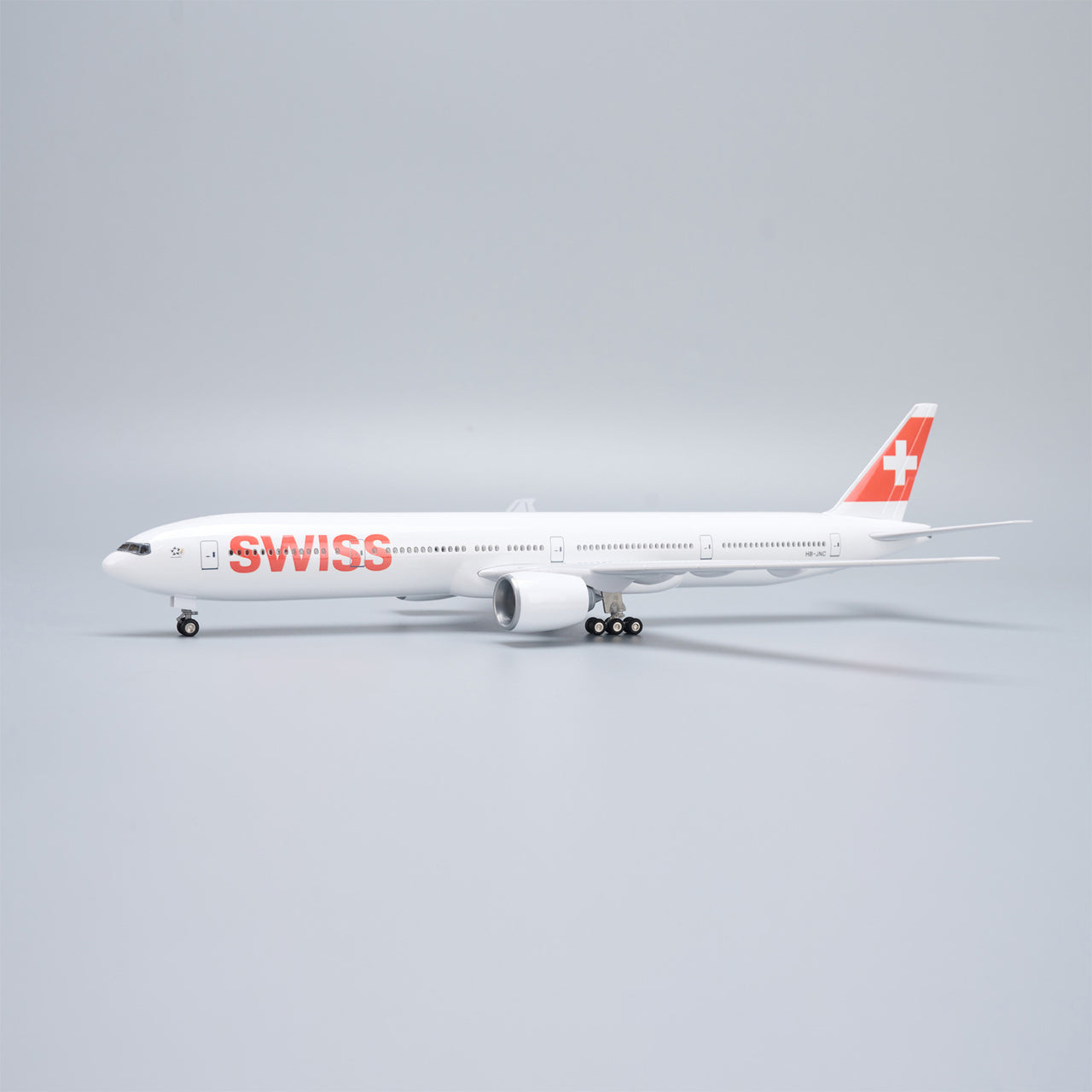 Swiss International Air Lines Boeing 777 Airplane Model (1/157 Scale 47cm)