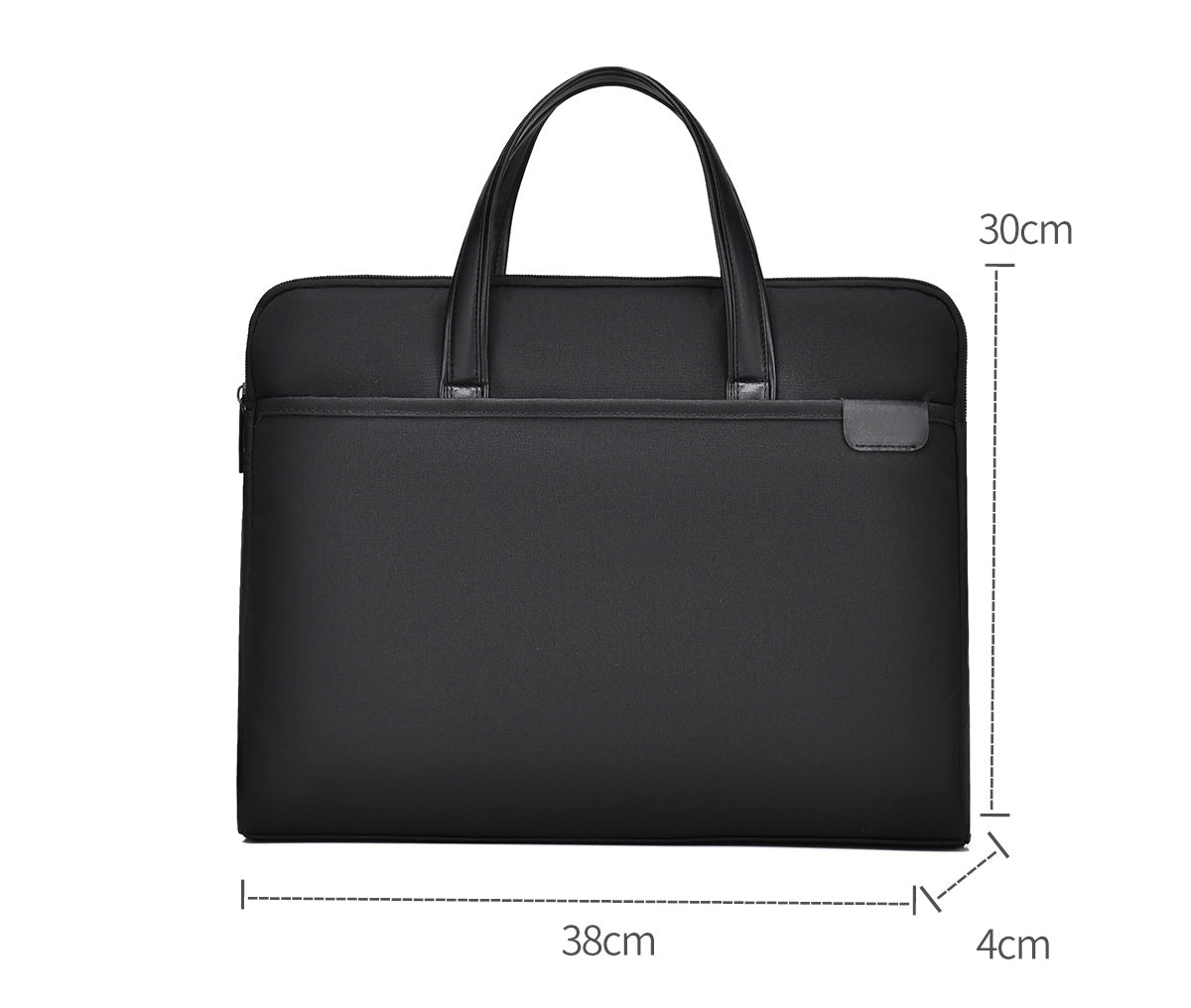 Simple Briefcase Men's Business Laptop Bag Waterproof Large Capacity Conference Bag