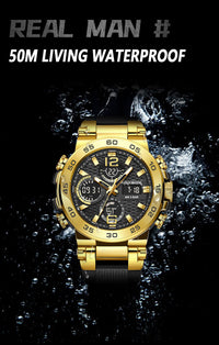 Thumbnail for Business Men Fashion Diver Top Brand Luxury Sport Waterproof Military Watch