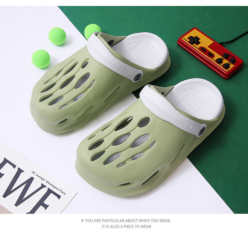 Off Slip Lightweight Driving Beach Semi Sandals