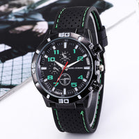 Thumbnail for Kegllect Men Quartz Watch Silicone Strap Business Fashion Watches