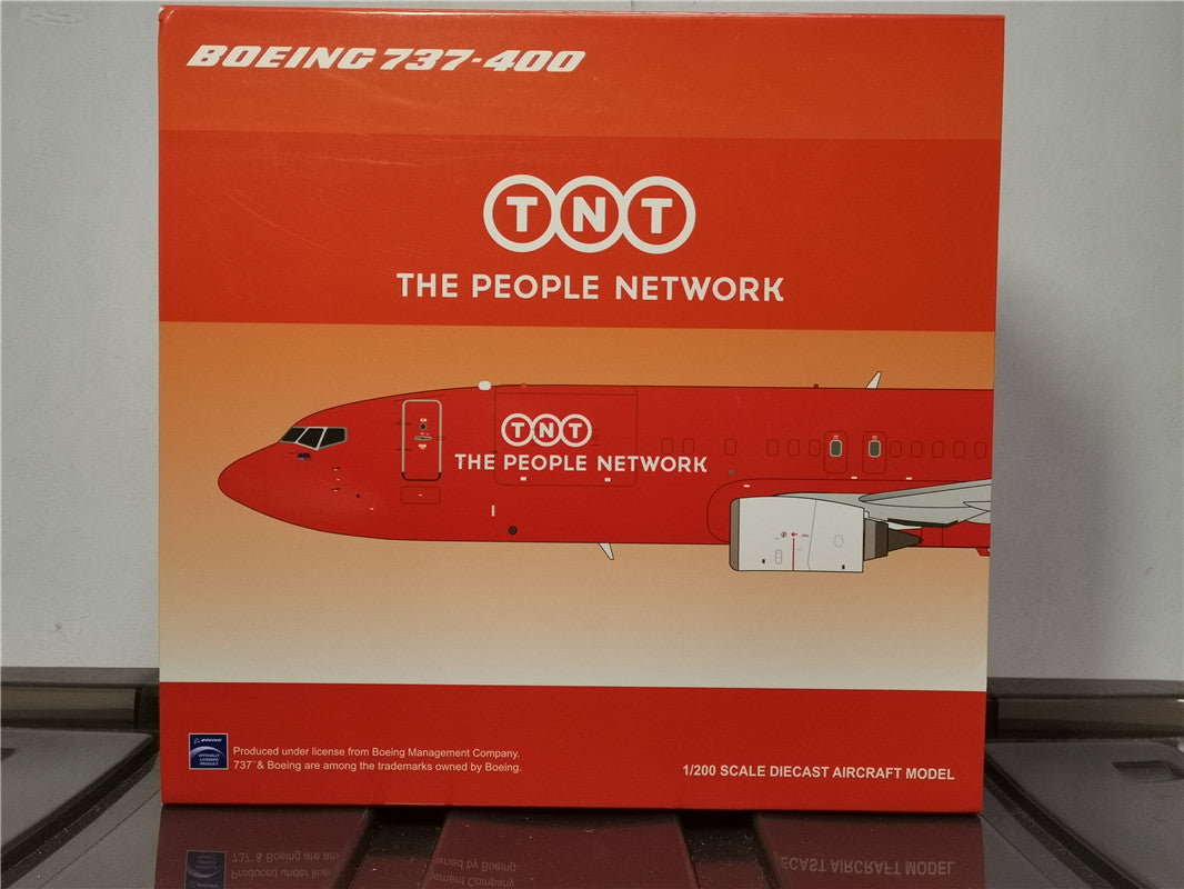 TNT Express Airlines B737-800(SF) JC Wings XX20129 Airplane Model (1/200 Scale)