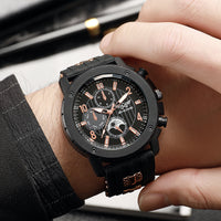 Thumbnail for Fashion Men Quartz Watch Band Outdoor Sport Men's Wristwatch