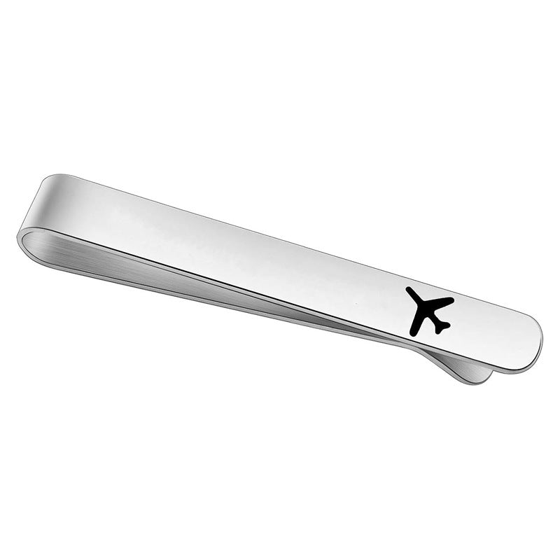 304 Stainless Steel Airplane Tie Clip