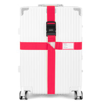 Thumbnail for Nylon 3 Digits Password Lock Luggage Strap Cross Belt