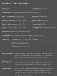 Thumbnail for GTS7 Smart Watch factory sport heart rate smartwatch