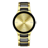 Thumbnail for Luxury Business Watch for Men and Women Neutral Color Steel Strap Casual Fashion Clock