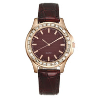 Thumbnail for Leather Strap Watch Luxury Clocks