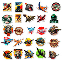 Thumbnail for 50 Pieces Fighter Military Suit B Stickers (Mixed)