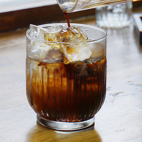 Ice Drip Coffee Glass Lead-free Household Use