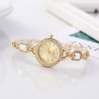 Thumbnail for Simplicity Fashionable Gem Imitation Color Change Bracelet Women's Version Watch Small Size Quartz Wris