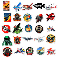 Thumbnail for 50 Pieces Fighter Military Suit B Stickers (Mixed)