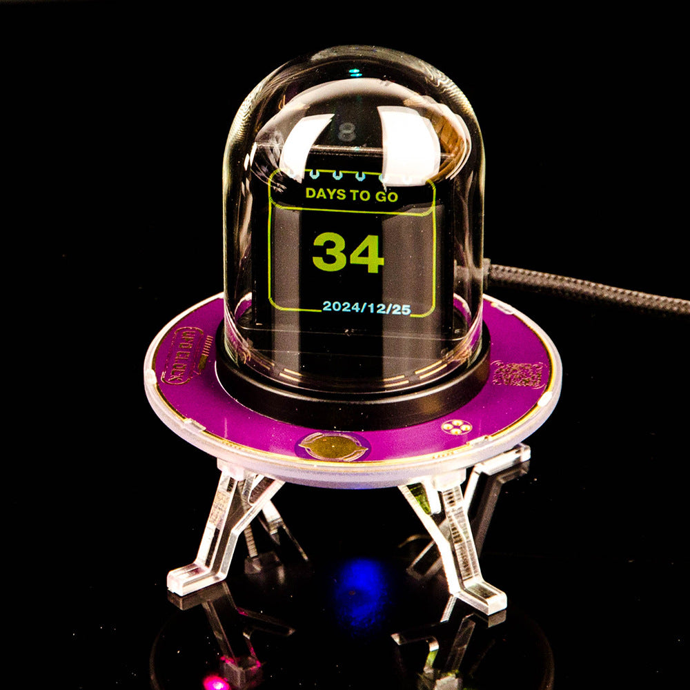 Nixie Tube Smart WiFi Cyberpunk Digital Table Clock