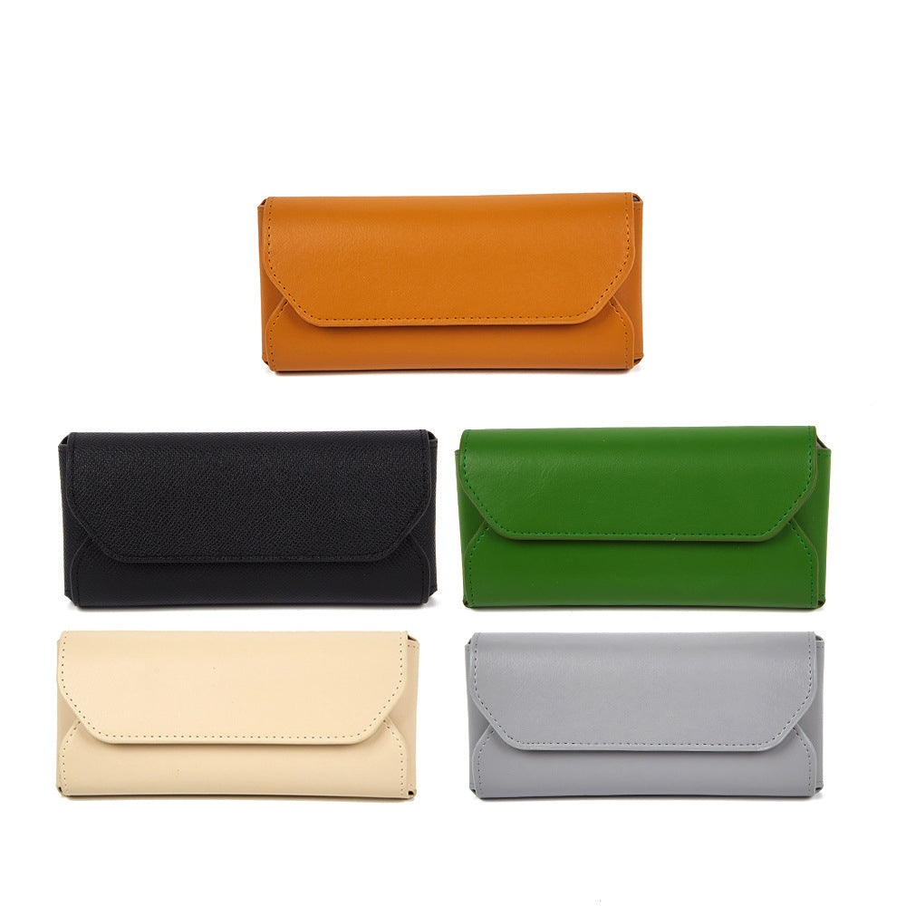 Your Custom Design & Image & Logo & Text Design Solid Color (1) Anti Pressure And Anti-wear Glasses Case