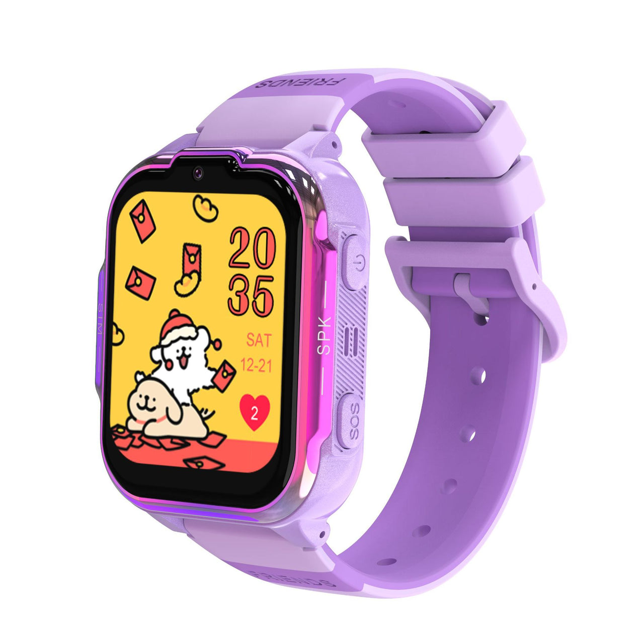 DH20 Children's Smart Watch: Full Netcom 4G, Video Calls, GPS Tracking & SIM Card Support for Students