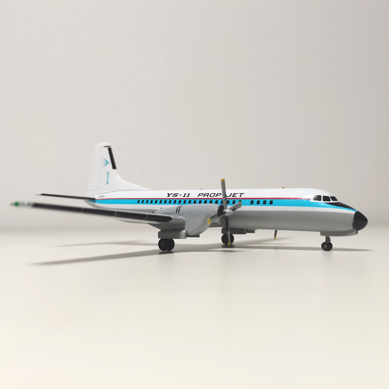 YS-11 PROP-JET Japan Airlines Airplane Model (1/200 Scale)