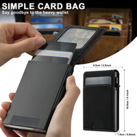 Thumbnail for Magnetic Leather Case with Card Slot for Samsung S25/S24/S23/S22 Ultra