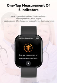 Thumbnail for Runmefit GTS6 smart watch blood pressure measuring