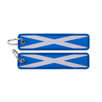 Thumbnail for Scotland Flag Designed Key Chains