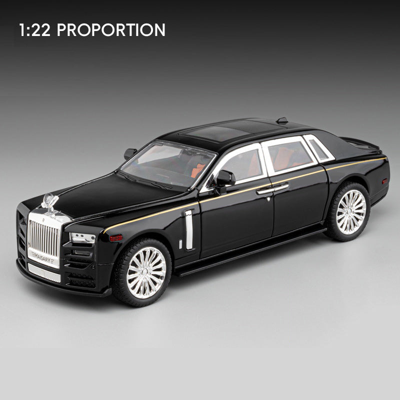 1:22 Rolls-Royce Phantom Wraith  Model Car Alloy Diecast 7 Doors Opened Sound Light