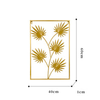 Thumbnail for Golden luxuriant leaves Wall Decoration/Hanging: For Living Room